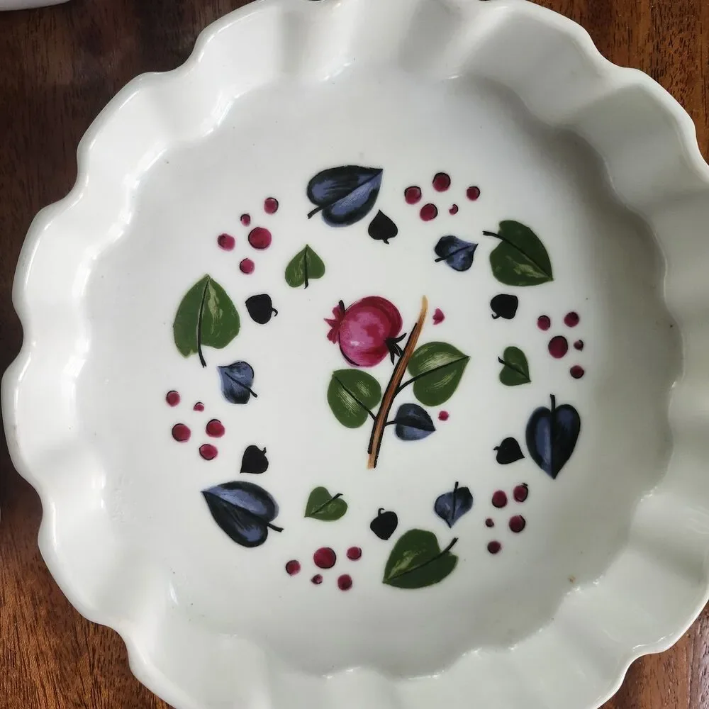 Haviland Limoges France Alumunite Krugier Tart Quiche Baking Dishes Set of 3